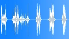 Moving tea pots on wooden surface Sound Effect
