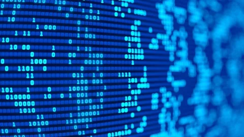 Moving template video background Digital background Stock Footage 262246629