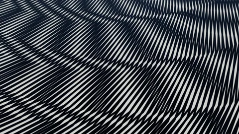 Moving texture black and white abstract stripes and rhombuses. 스톡 동영상 131605952