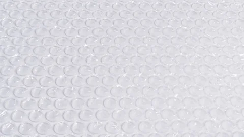 Moving texture plastic bubble film Vidéo 110266079