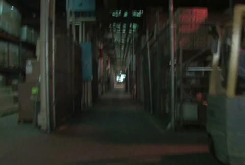 Moving Through Factory Stock Footage 285069