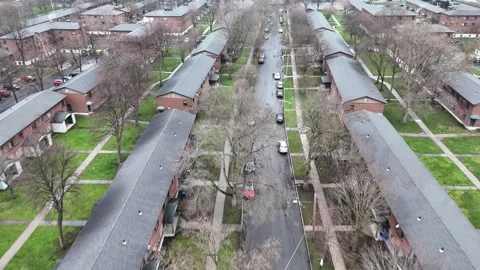 Moving Through II - Syracuse, NY Stock Footage 336590742