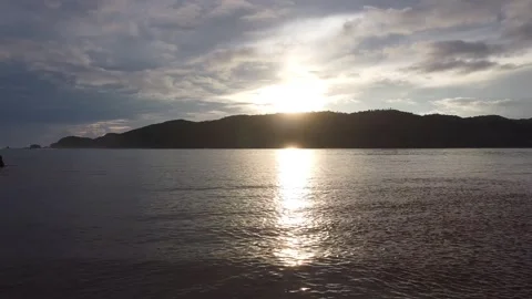 MOVING THROUGH ROCK ON BEACH Stock Footage 221302274