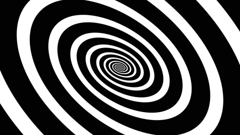 Moving through rotating spiral. Stock Footage 144690077