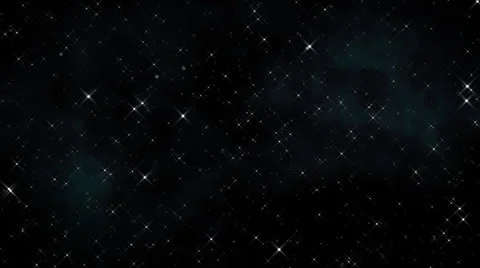 Moving Through The Starlight 4 Stock Footage 34319061