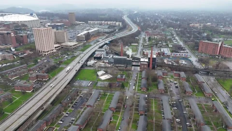 Moving Through - Syracuse, NY Stock Footage 336591051