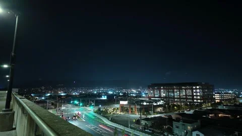 Moving Time Lapse of San Bruno California Stock Footage 319694564