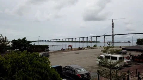 Moving Timelapse I Cebu I CCLEX Bridge Stock-Footage 159781919