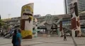 Moving traffic in Bangkok downtown, Thailand HD Footage