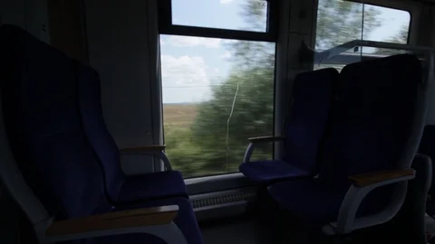 Moving train Stock Footage