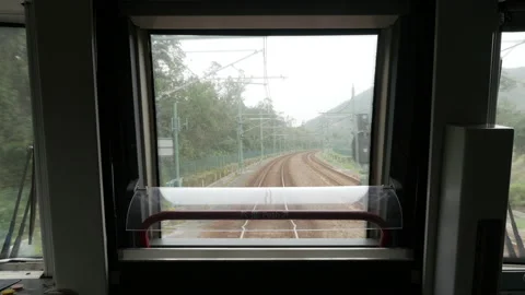 Moving train Stock Footage 138490717