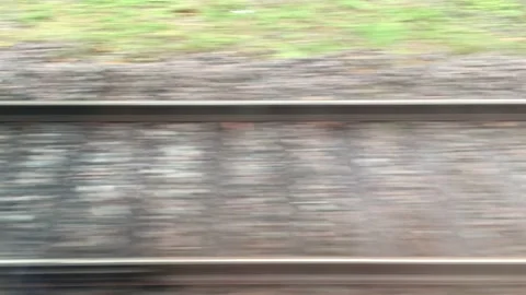 Moving train tracks 動画素材 143275139