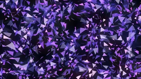 Moving triangles. Color changing. Animation Video stock 75495124