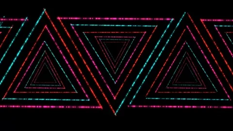 Moving Triangles Motion Background Stock Footage 72658856