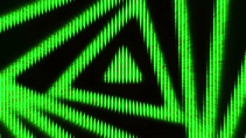 Moving triangular pattern. Animation. Diode background with moving animation of Stock Footage 152969159