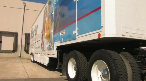 Moving Truck Video stock 565907