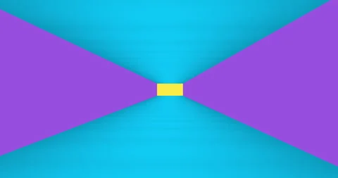 Moving tunnel or empty room animation. 3D loop animation of tunnel or room with Stock Footage 266953316