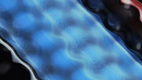 Moving, unique background in the style of abstract art. The blue tone in the Stock-Footage 319447626