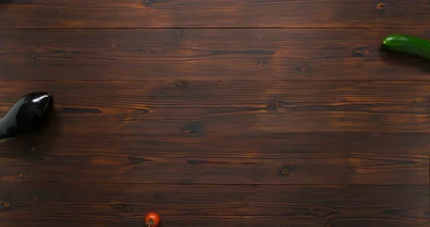 Moving vegetables on kitchen table, harvest background Stock Footage 127786468