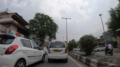 Moving video of Delhi’s traffic Vídeo Stock 116082902