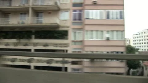 Moving View of Downtown Rio De Janeiro, Brazil 스톡 동영상 19712427