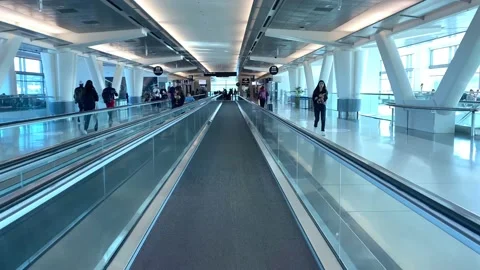 Moving Walkway Stock Footage 203860018