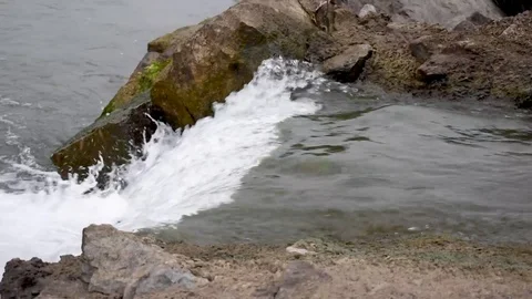 Moving Water Stock Footage 121392099