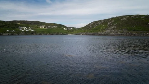 Moving water inlet Stock Footage 129323641