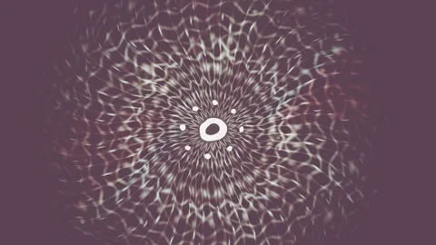 Moving water pattern with circular design and textured waves Stock Footage 337387905