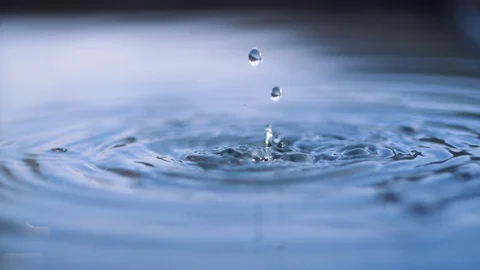 Moving water with small, calming waves Video stock 97924899