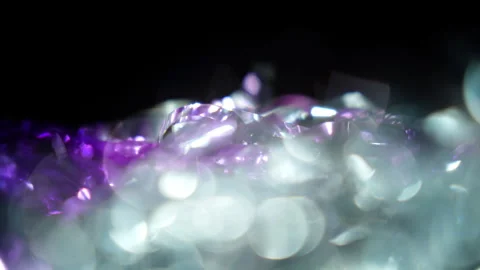 Moving, white and purple, Light, bokeh, bright Stockbeeldmateriaal 319969889