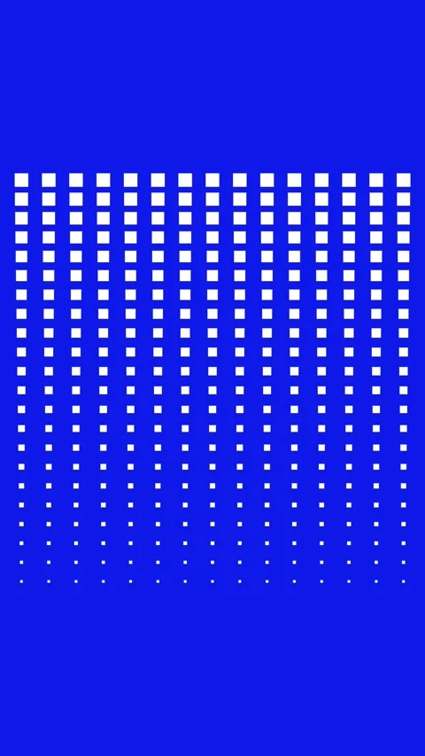 Moving white dots portrait video blue screen Stock Footage 287815757