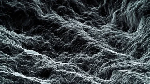 Moving white ethereal waves. Stock Footage 74409997