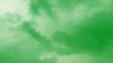 Moving white gray clouds green screen 4k video stock footage. Stock Footage 334163684