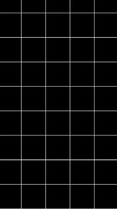 Moving white grid on black background Stock Footage 292241008