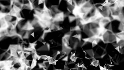 moving white particles on a black backgr... | Stock Video | Pond5