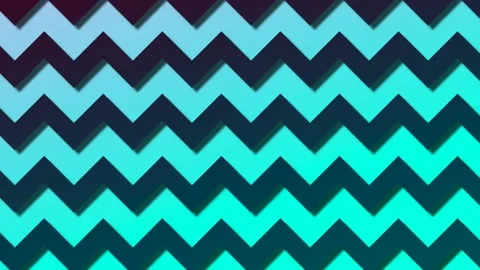 A moving zigzag line texture. Blue pattern background. Video stock 165445404