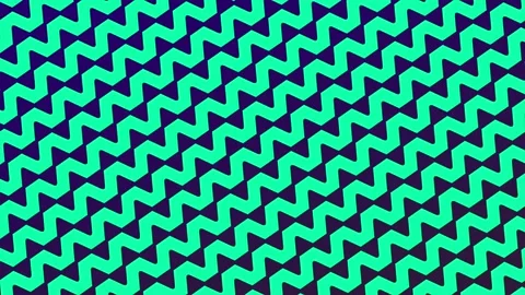 A moving zigzag line texture. Retro pop art 80 70 years style. Stock Footage 165450231