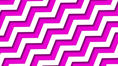 Moving Zigzag shapes over pink background Stock Footage 245419327