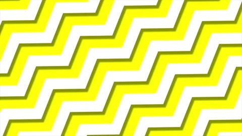Moving Zigzag shapes over yellow background Stock Footage 245419597