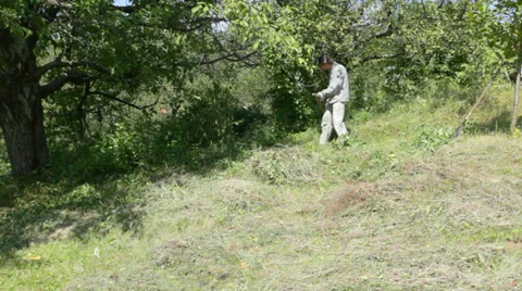 Mower Stock Footage 35749771