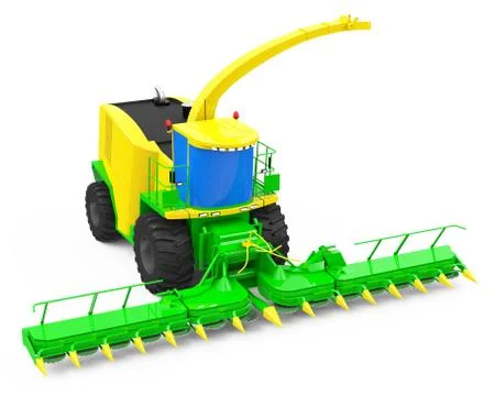 The mowing machine Stock Illustration