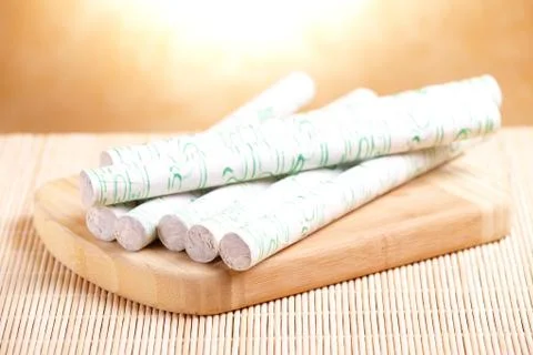 Moxa sticks Foto stock
