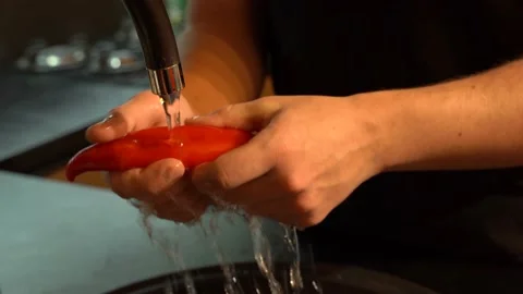 мою перчик Stock Footage 170328772