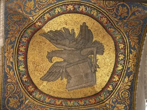 Mozaic in Sant Mark's square Stock-Fotos