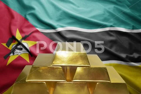 Mozambican gold reserves Stock Photos