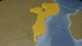Mozambique extruded. Bumps. 4k or 4k+ Resolution