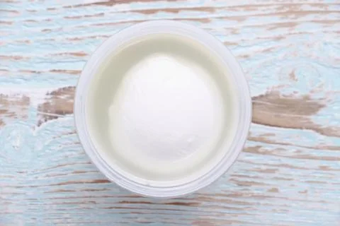 Mozzarella cheese in brine Stock Photos