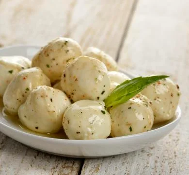 Mozzarella cheese Stock Photos