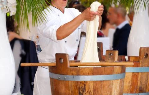 Mozzarella cheese Stock Photos